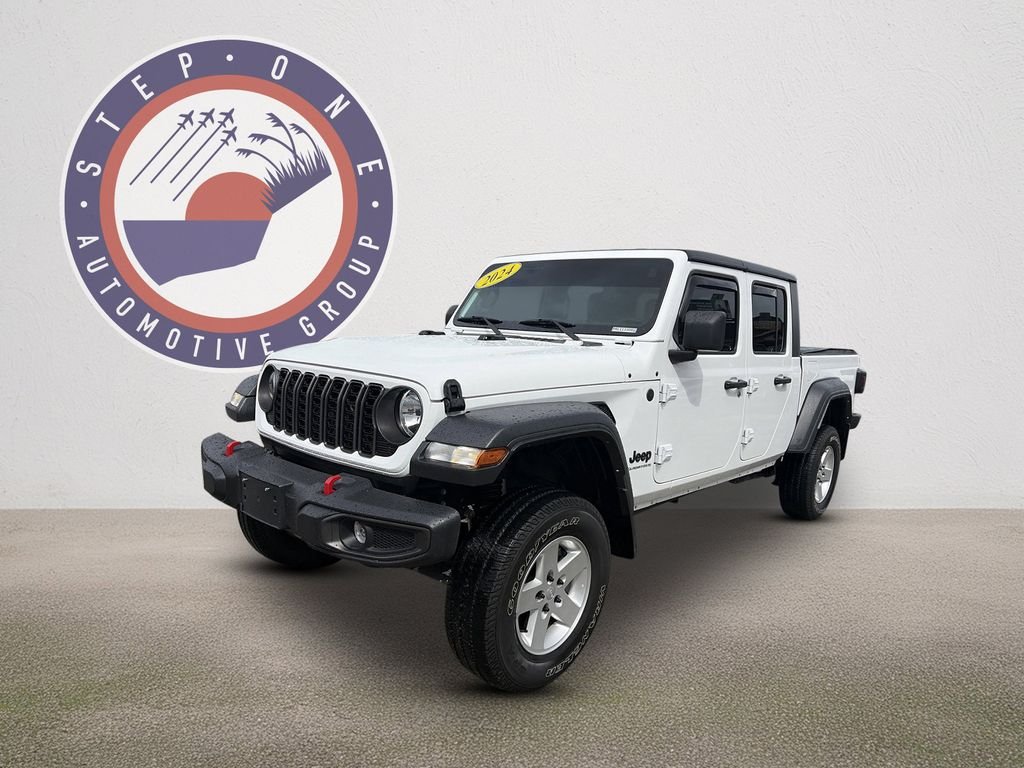 Used 2024 White Jeep Sport image 2