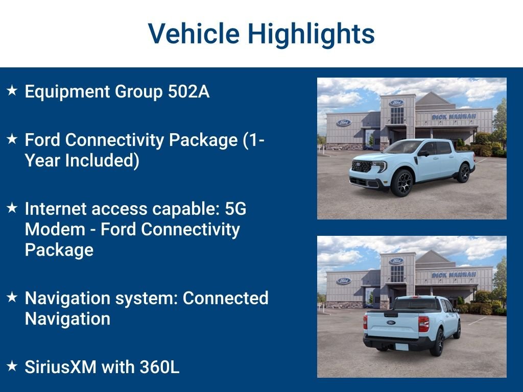 New 2026 Blue Ford Lariat image 3