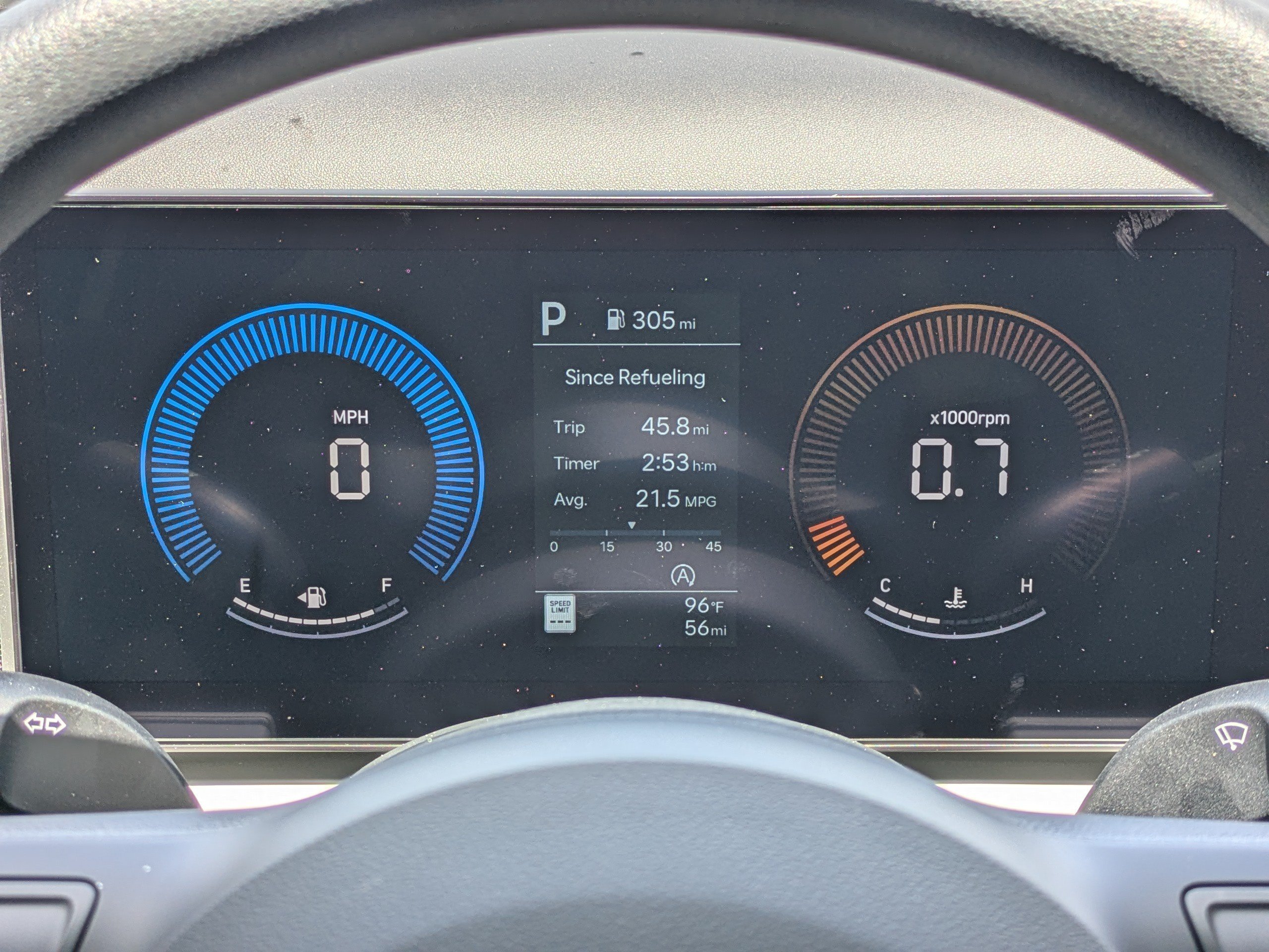New 2026 Atlantis Blue Hyundai SEL FWD image 25