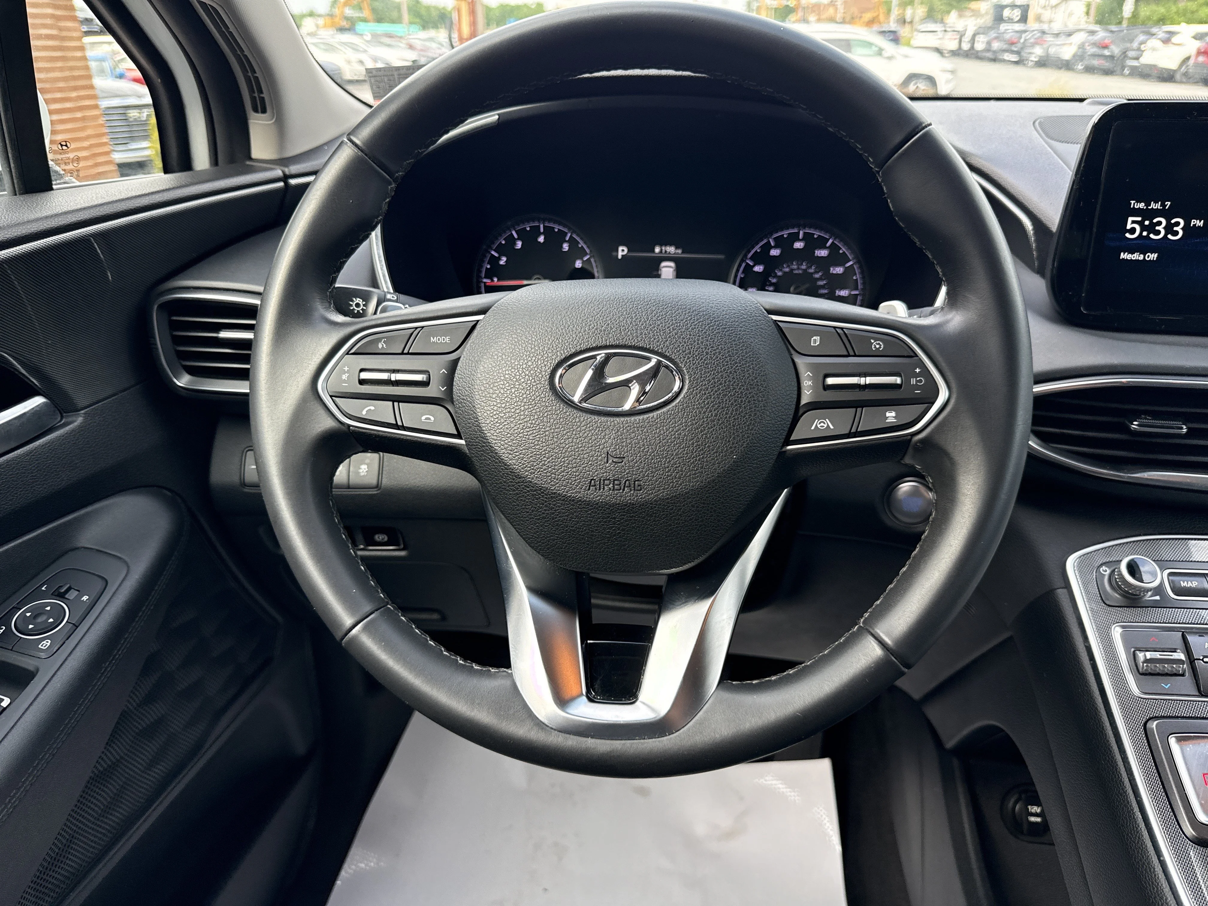 Used 2023 Serenity White Pearl Hyundai SEL image 17