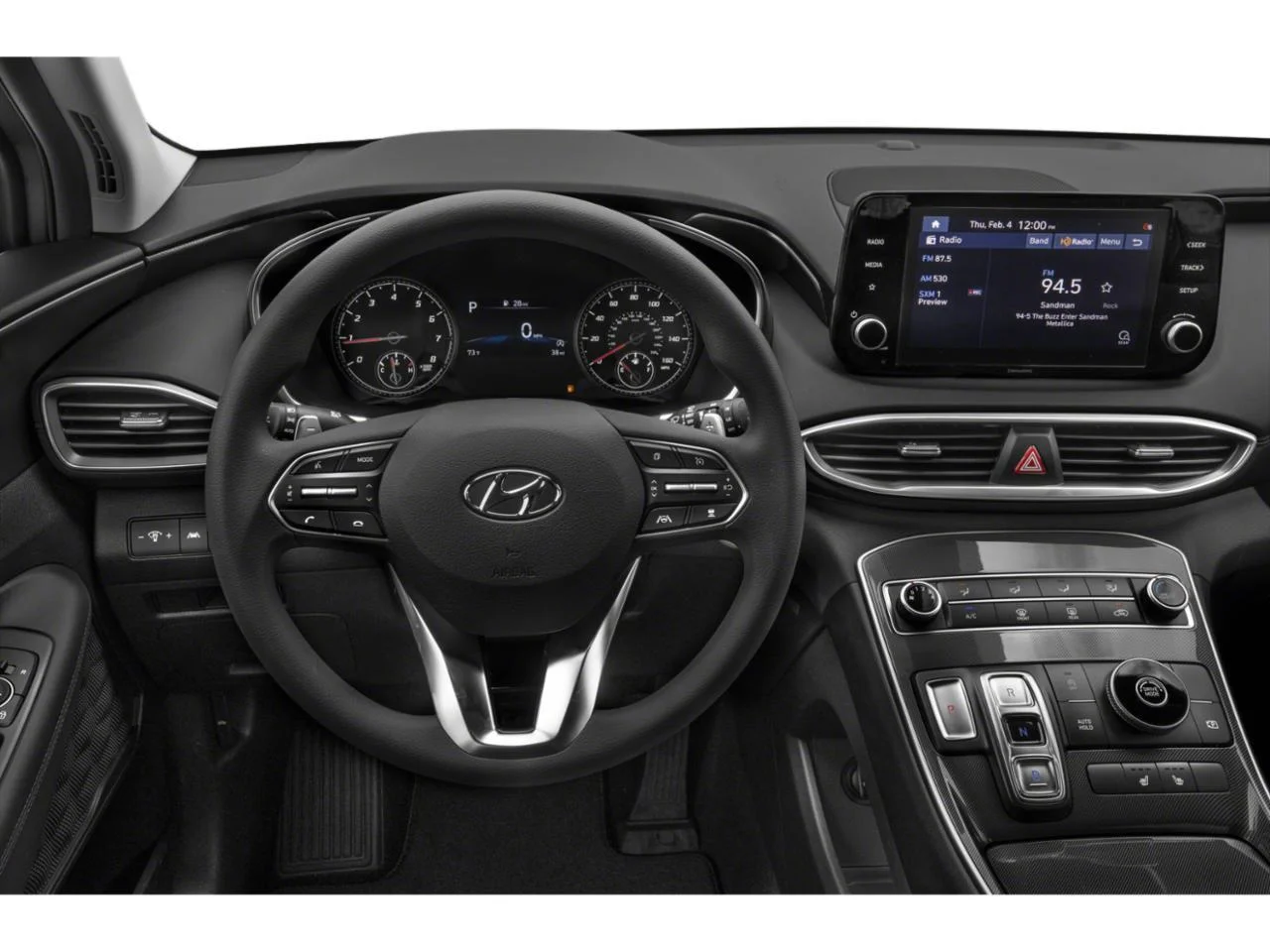 Used 2021 Twilight Black Hyundai SEL image 2