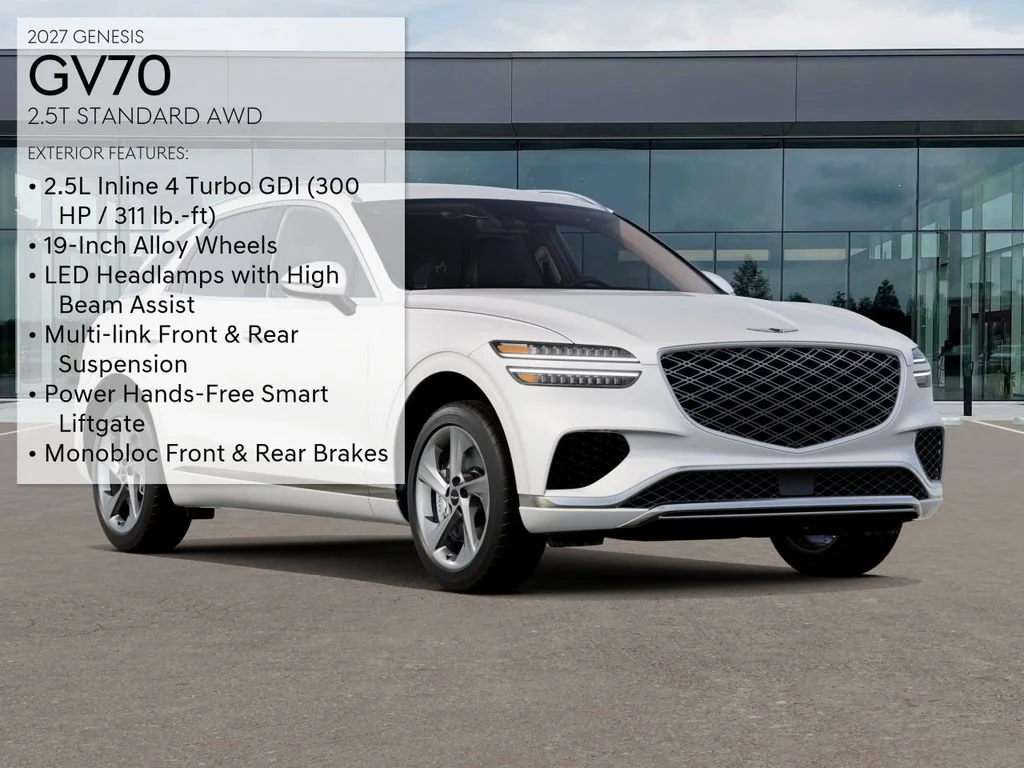 New 2027 White Genesis 2.5T image 3