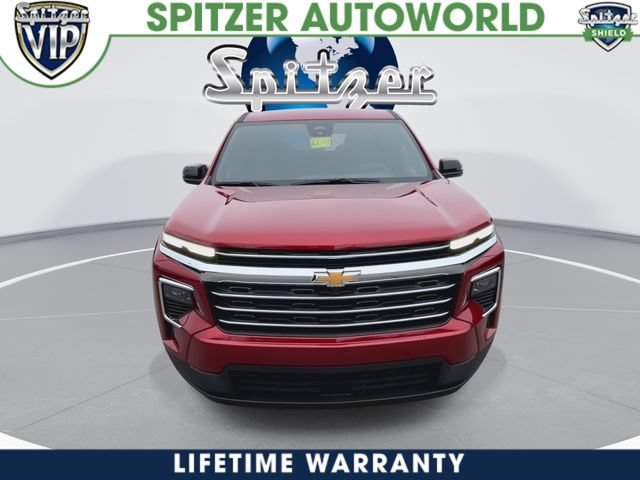 2026 Chevrolet Traverse LT Red at Spitzer Autoworld Chevy Buick GMC Cadillac