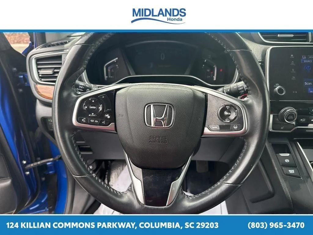 Certified Used 2021 Aegean Blue Metallic Honda EX-L image 28