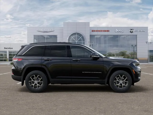 New 2025 Diamond Black Crystal Pearl-Coat Exterior Paint Jeep Limited image 24
