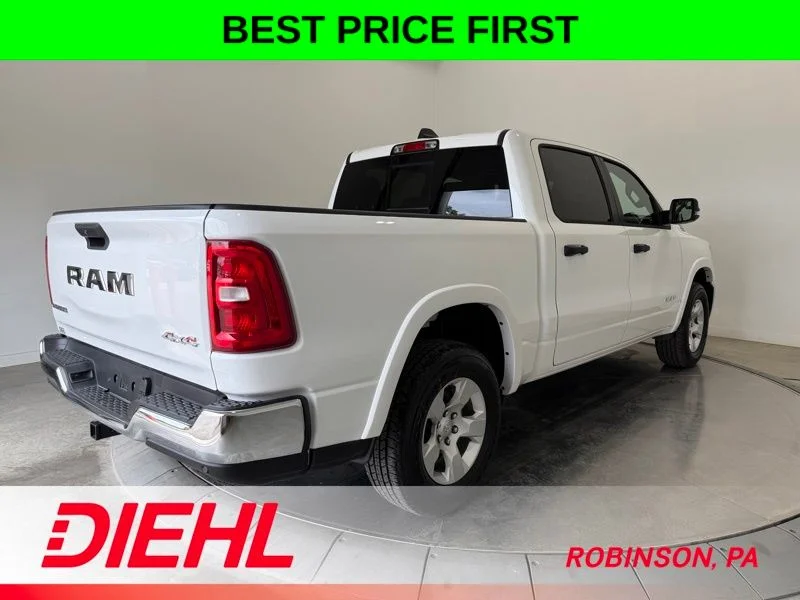 New 2026 Bright White Clear-Coat Exterior Paint RAM Big Horn/Lone Star image 7