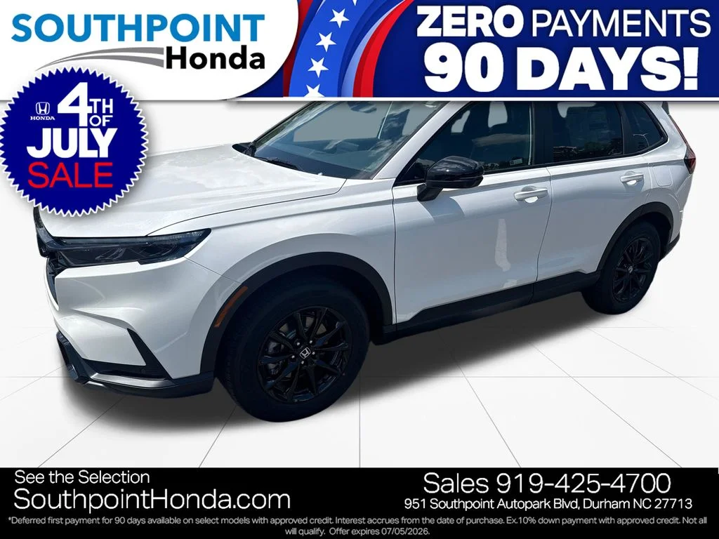 New 2026 Platinum White Pearl Honda Sport-L image 3
