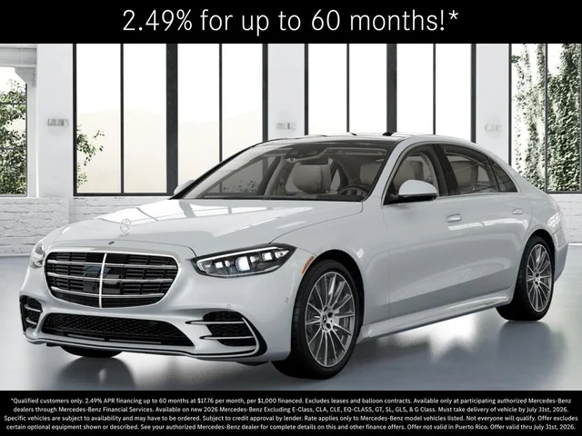 2026 Mercedes-Benz S-Class S 500