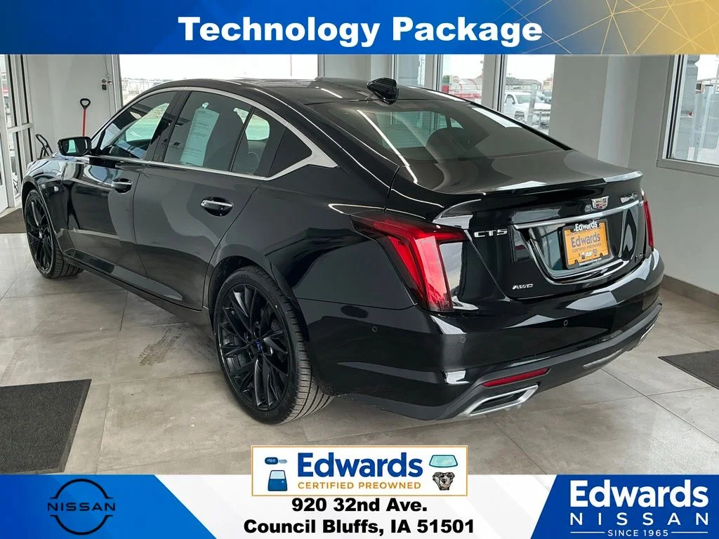 Used 2024 Black Cadillac Premium Luxury image 6