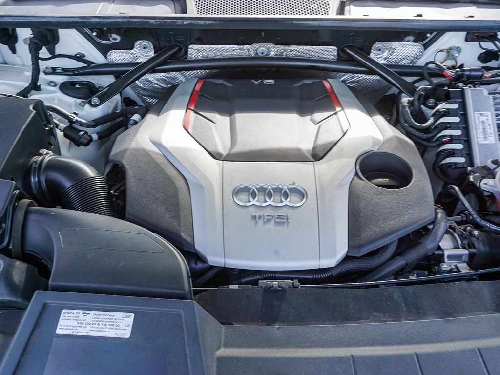 Used 2021 Glacier White Audi Premium Plus image 25