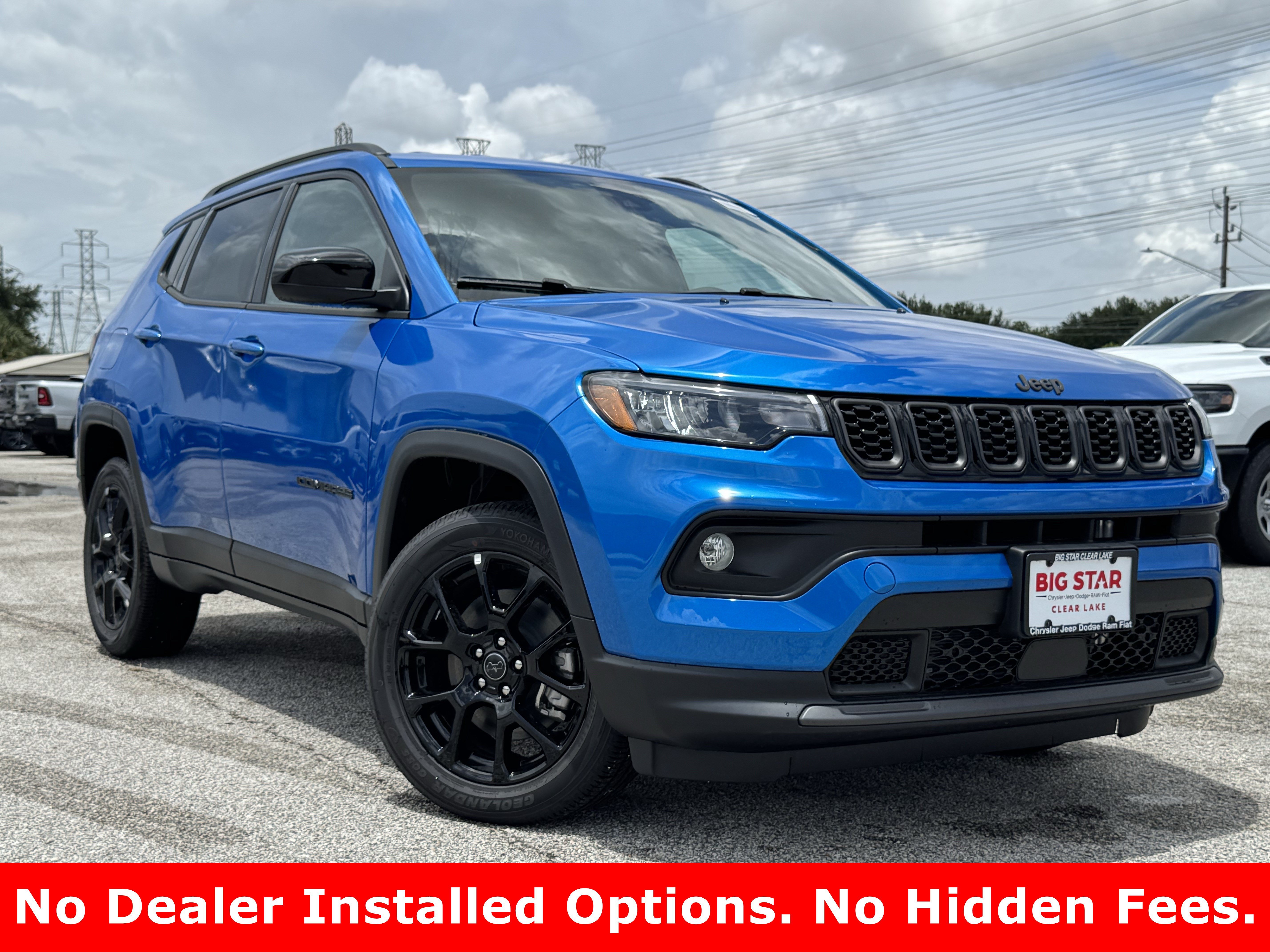 New 2026 Hydro Blue Pearl-Coat Exterior Paint Jeep Latitude Altitude image 2