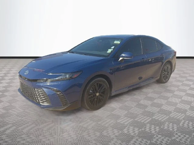 Certified Used 2025 Blue Toyota SE image 3