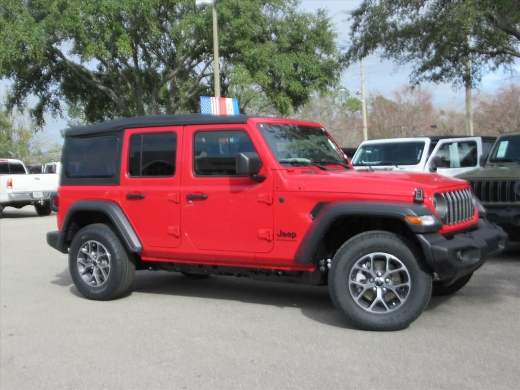 New 2026 Firecracker Red Clear-Coat Exterior Paint Jeep Sport S image 2