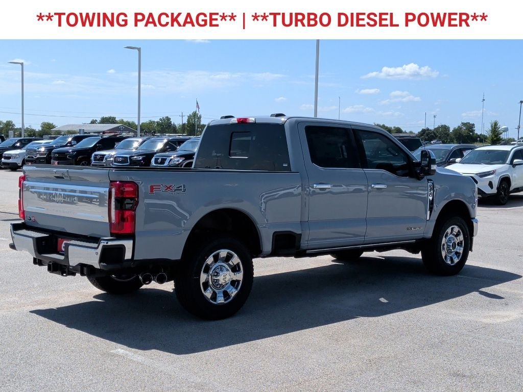 New 2026 Glacier Gray Metallic Tri-Coat Ford F-250® King Ranch® image 9