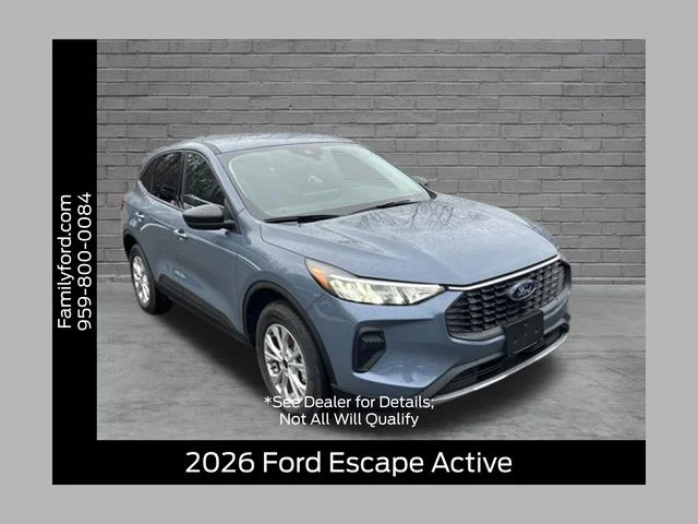 New 2026 Vapor Blue Metallic Ford Active® image 1