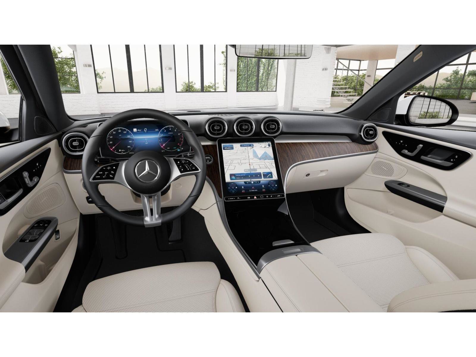 New 2027 Polar White Mercedes-Benz C 300 image 3