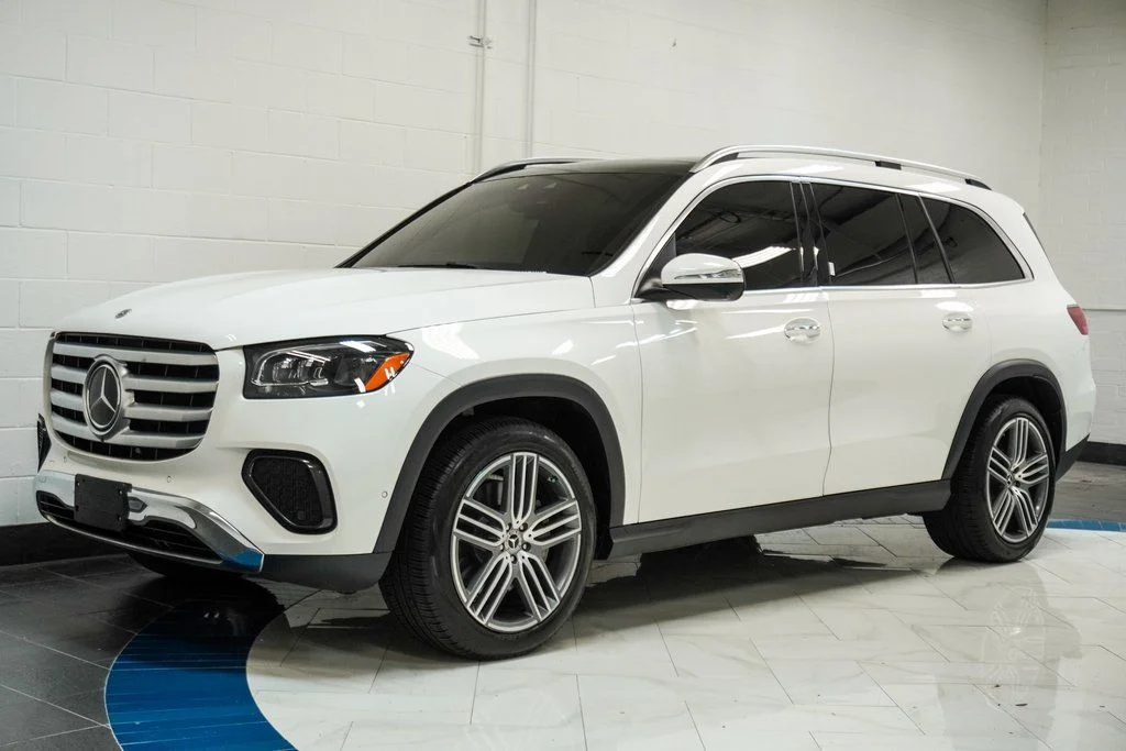 Used 2024 White Mercedes-Benz GLS 450 image 4