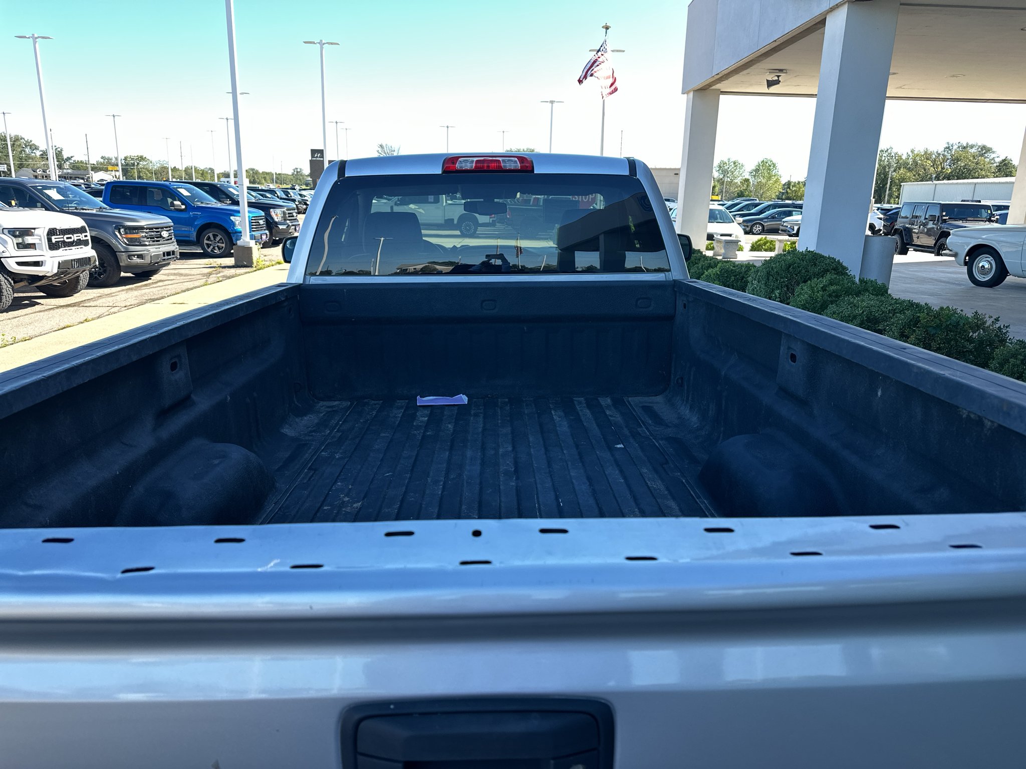 Used 2018 Silver Ice Metallic Chevrolet Work Truck image 13