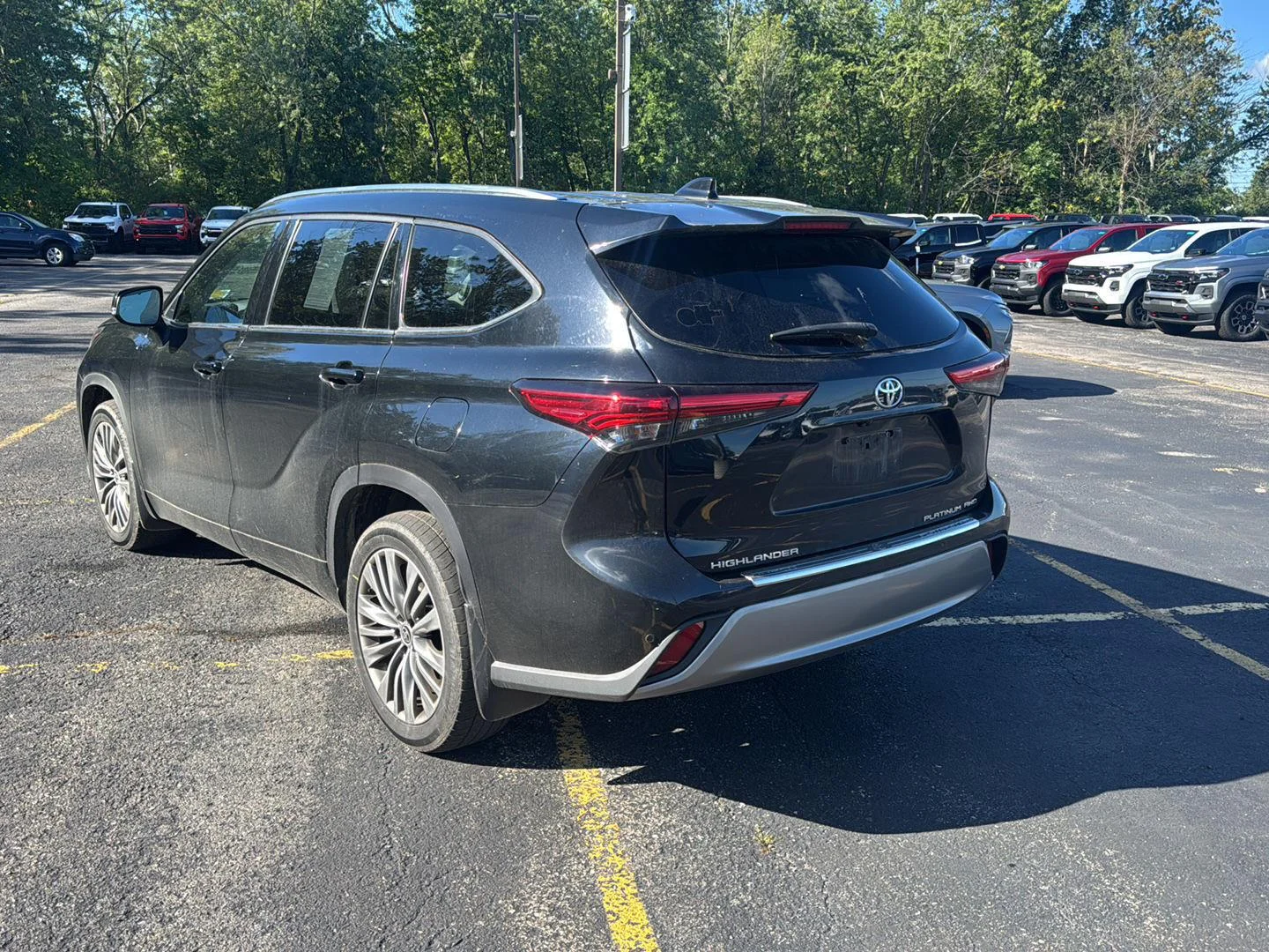 Used 2021 Midnight Black Metallic Toyota Platinum image 7