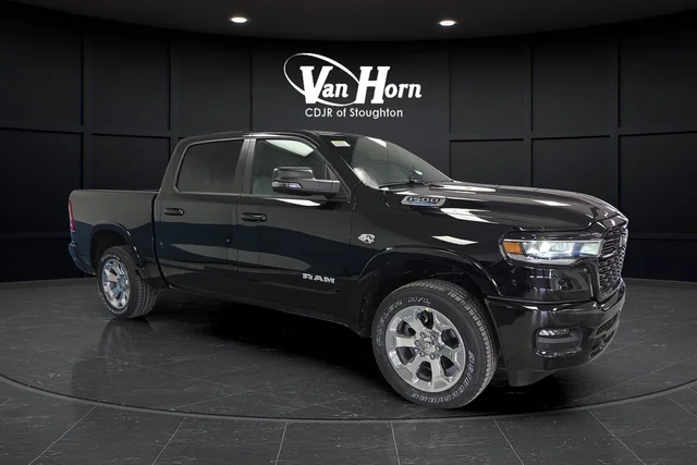 New 2026 Diamond Black Crystal Pearl-Coat Exterior Paint RAM Big Horn/Lone Star image 44
