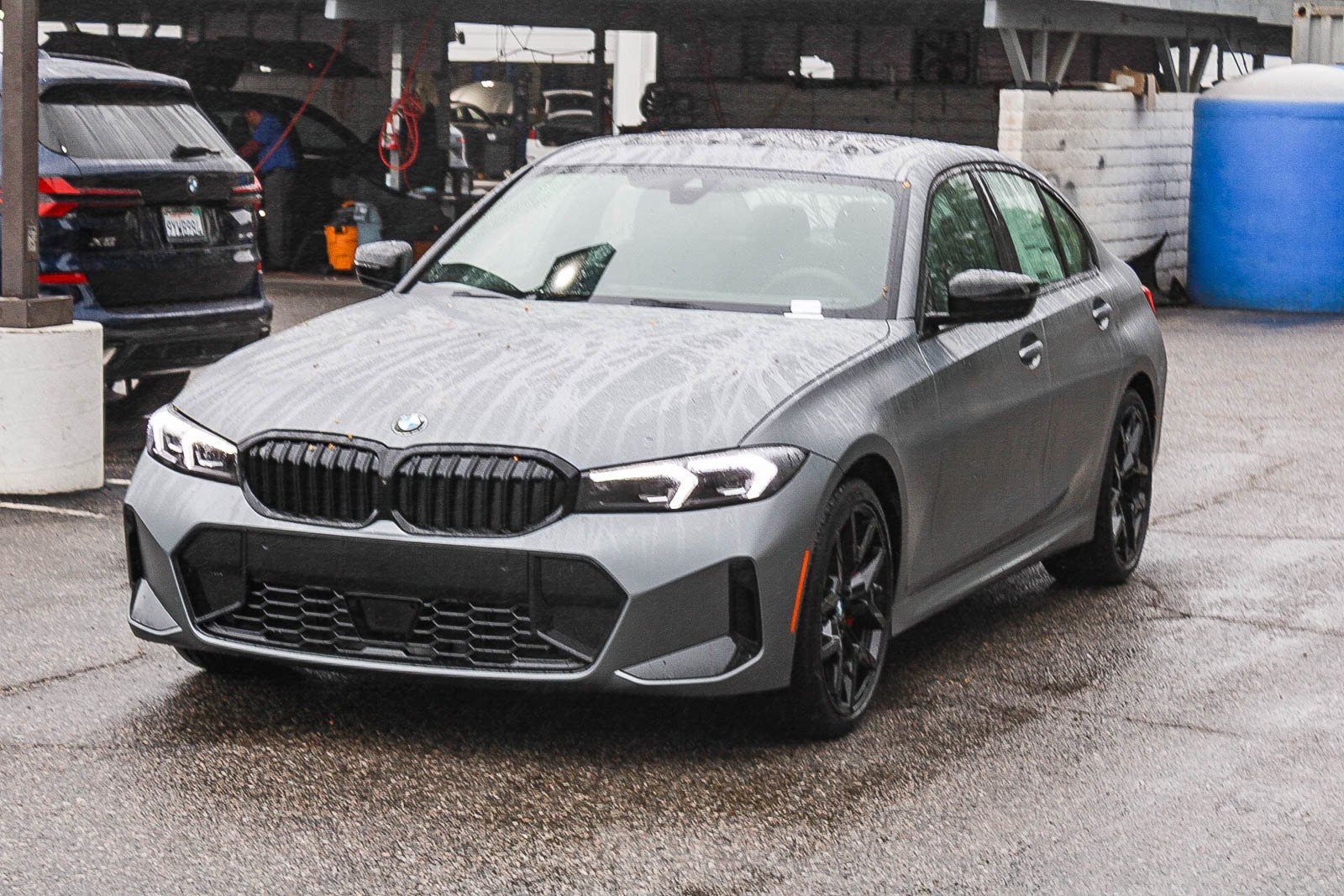 New 2026 Frozen Pure Grey Metallic BMW 330i NA image 3