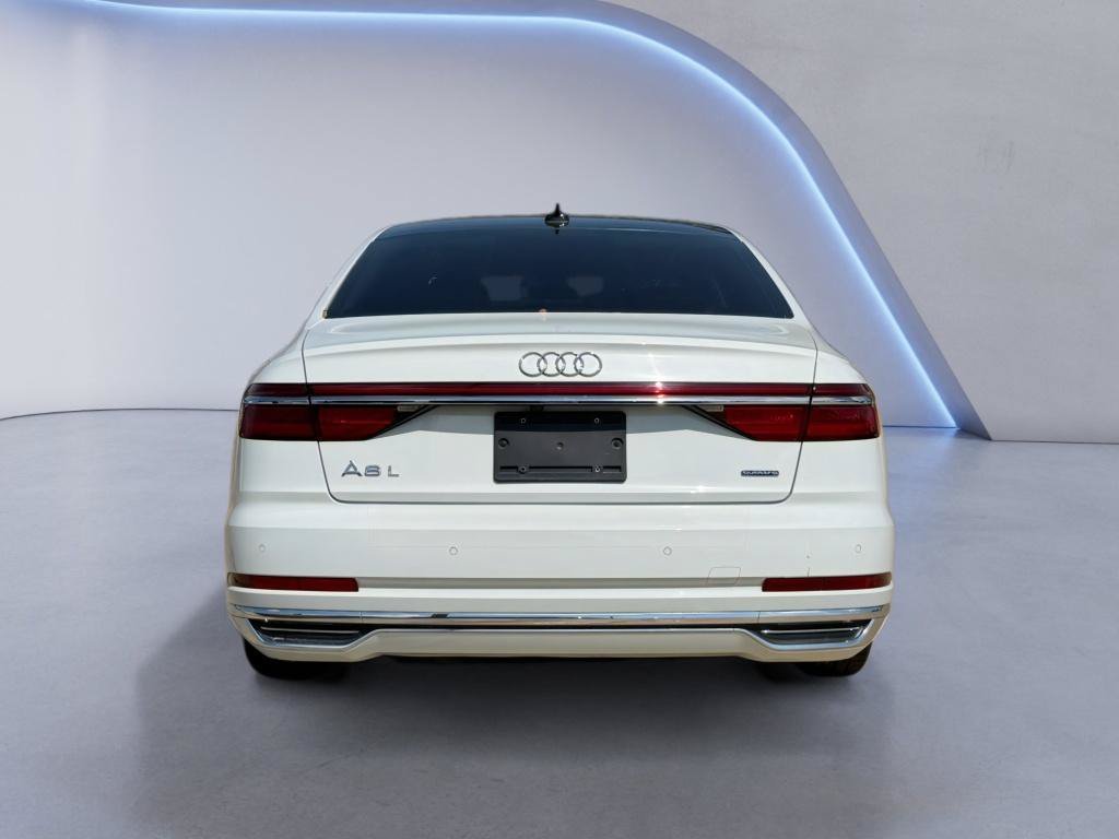 Used 2019 Glacier White Metallic Audi L 55 (Tiptronic) (No Longer Available Fo image 6