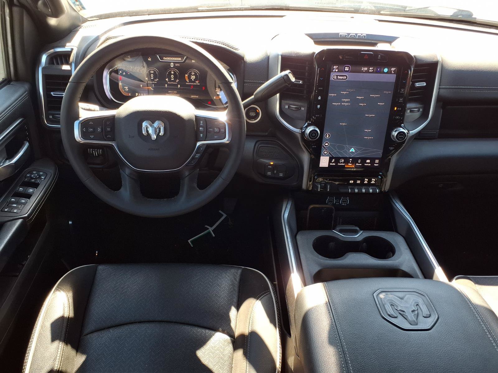 Used 2025 Bright White Clearcoat Ram Laramie image 14
