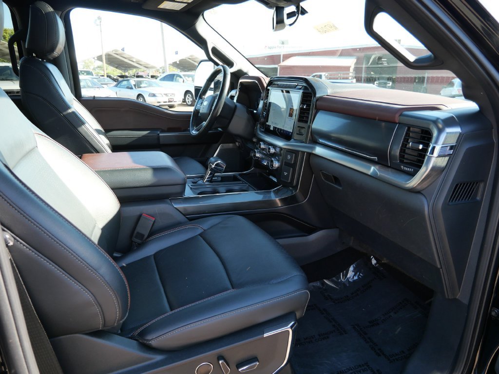 Certified Used 2021 Black Ford Lariat image 11