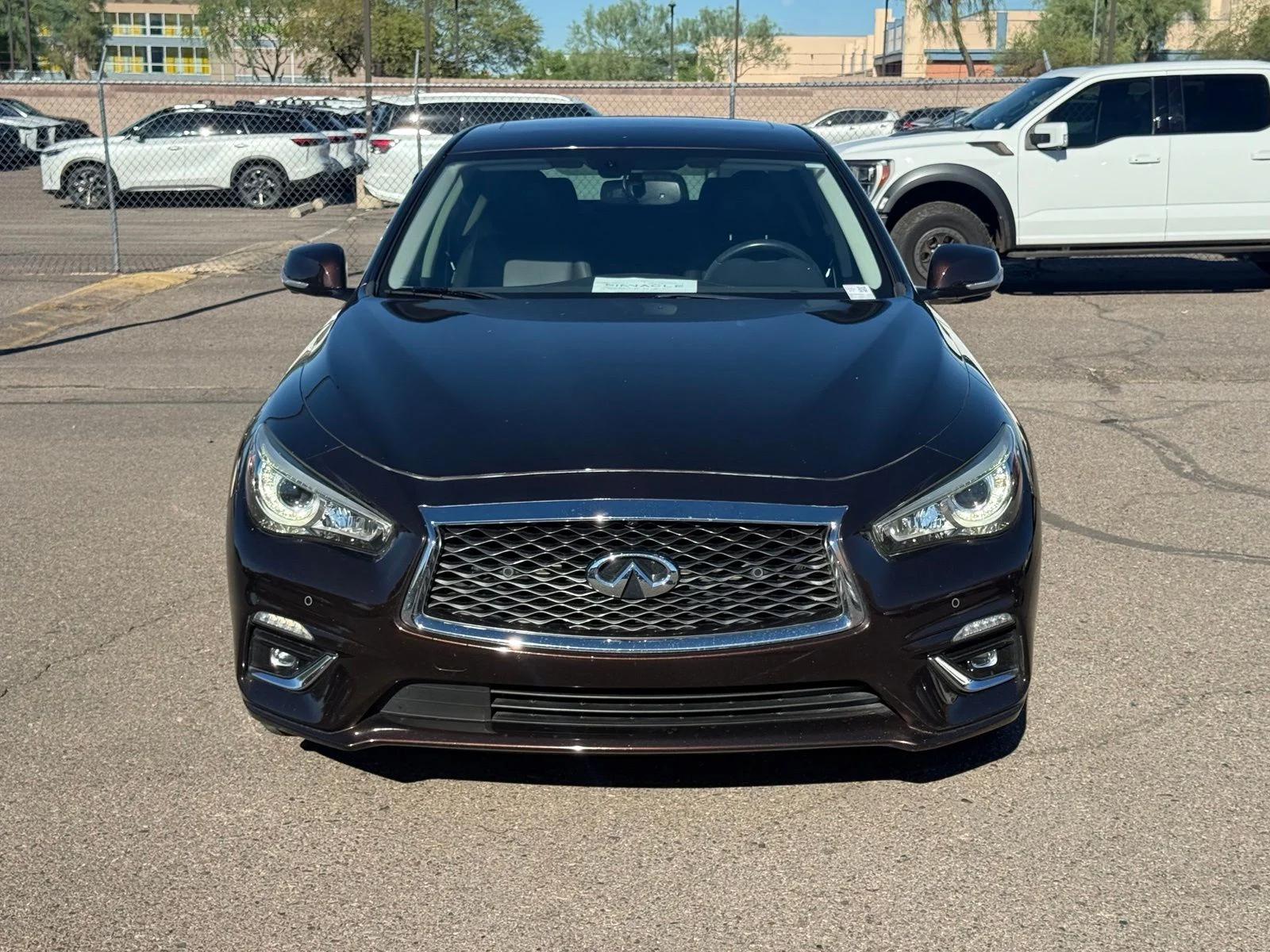 Used 2018 Mocha Almond INFINITI 3.0t Luxe image 1