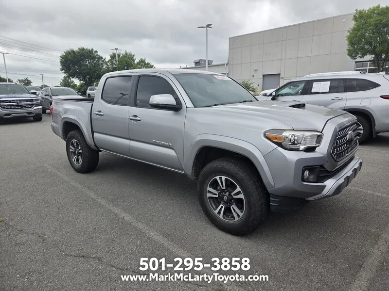 Used 2018 Silver Sky Metallic TOYOTA TRD SPORT image 2