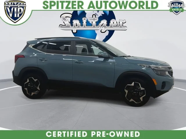 Used 2025 Blue Kia EX image 2