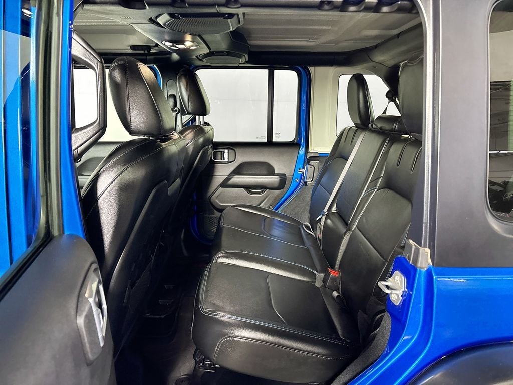 Used 2022 Blue Jeep Unlimited Rubicon 4xe image 20