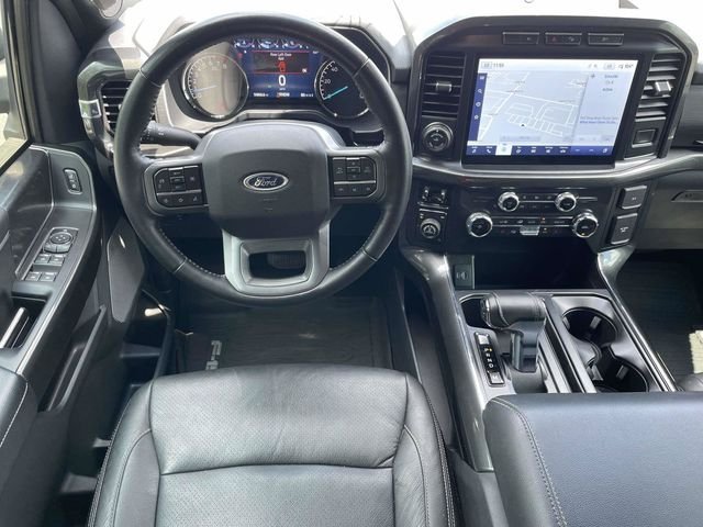 Used 2022 Atlas Blue Metallic Ford XLT image 4