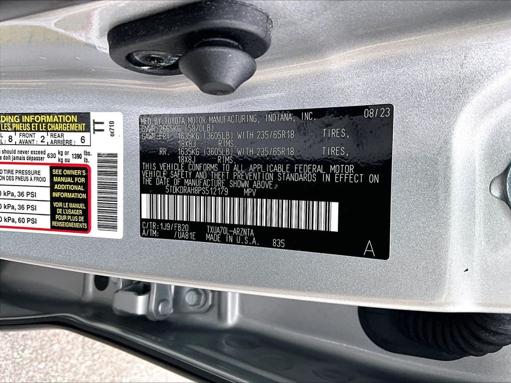 Used 2023 Silver Toyota LE image 37