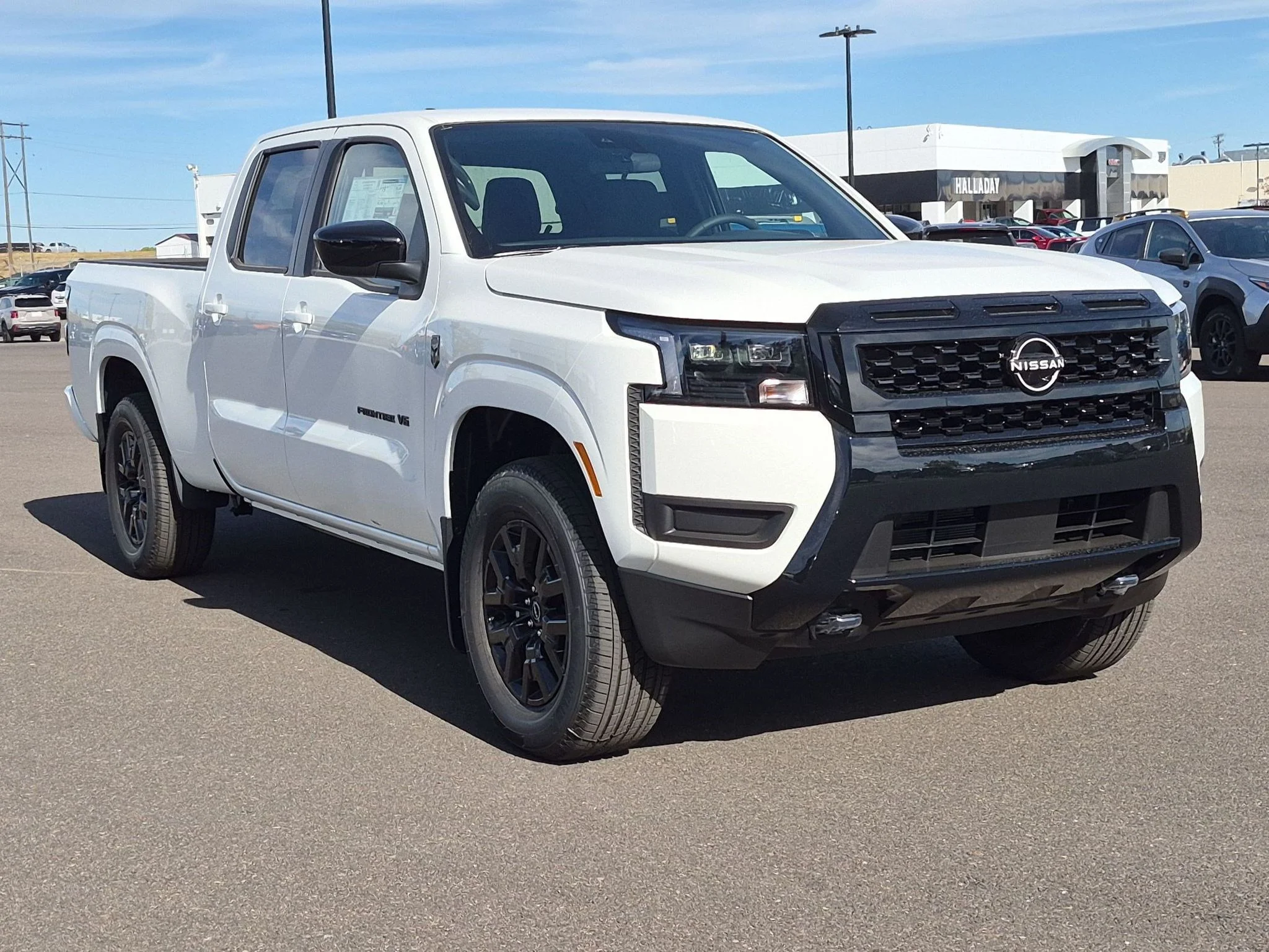 New 2027 Glacier White Nissan Crew Cab SV Long Bed image 3