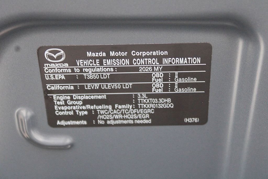 New 2026 Polymetal Gray Metallic Mazda 3.3 Turbo Premium Plus AWD image 13