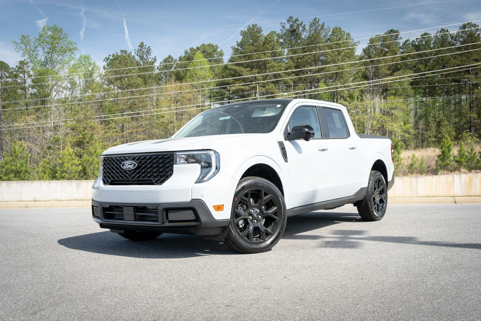 New 2026 Space White Metallic Ford Lariat® image 1