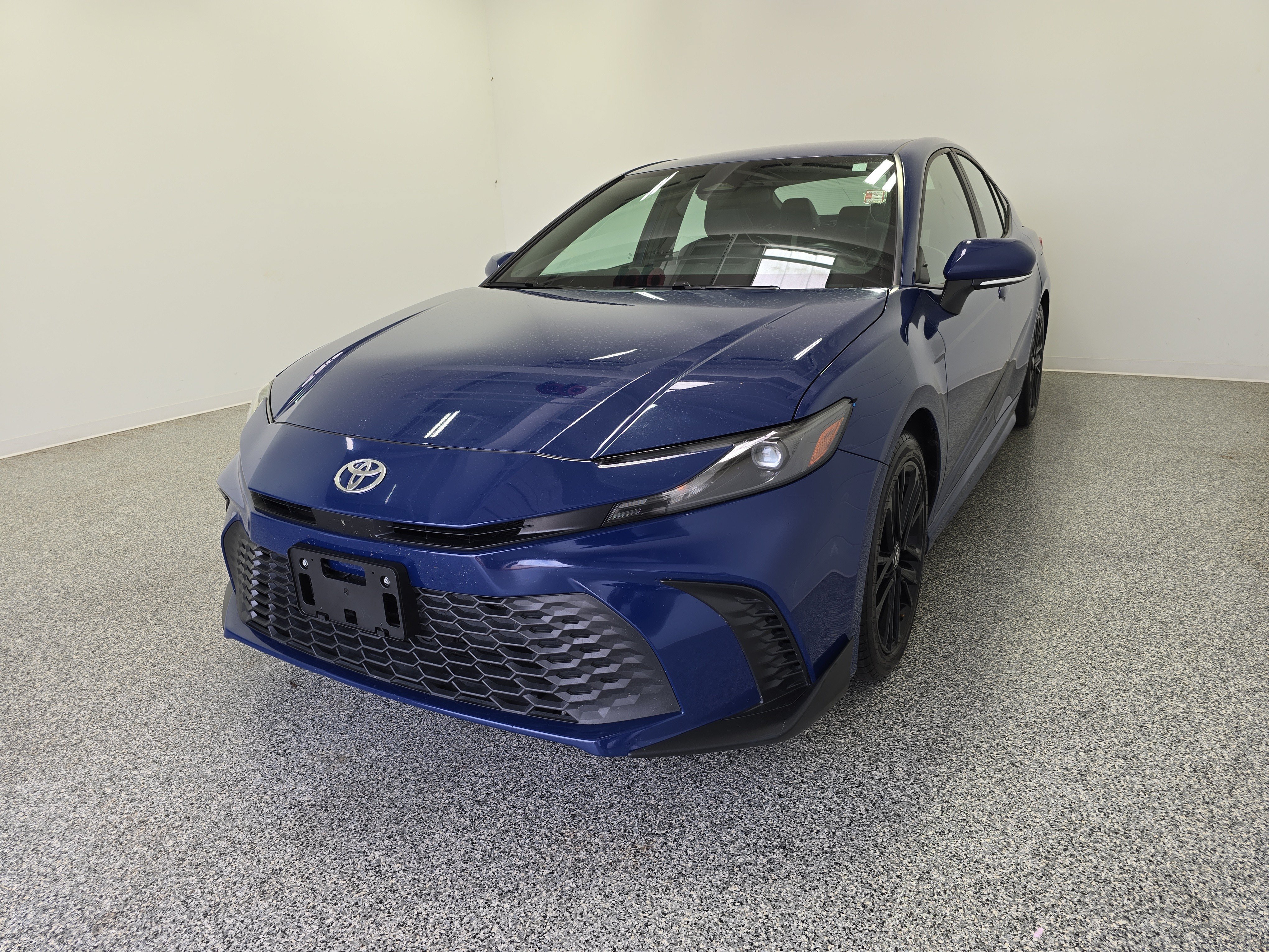 Used 2025 blue Toyota SE image 2