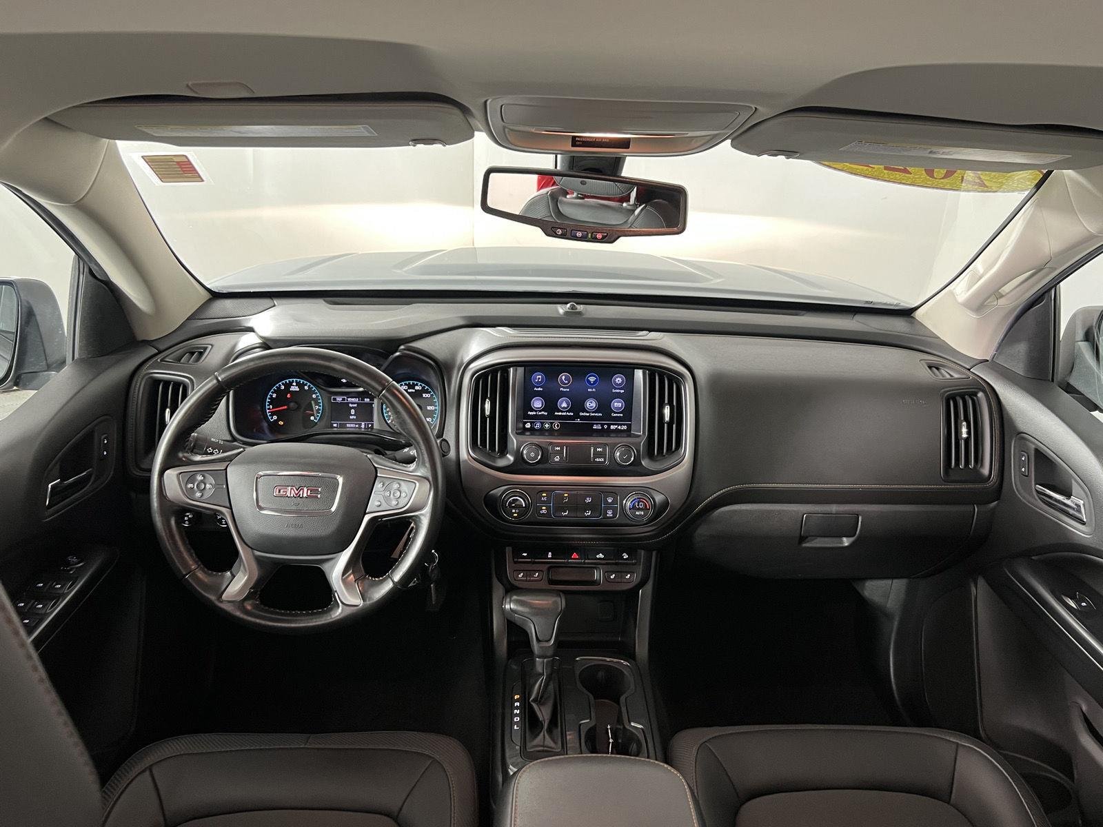 Used 2021 Satin Steel Metallic GMC 4WD AT4 w/Cloth image 23