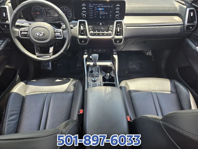 Used 2021 White Pearl KIA S AWD image 14