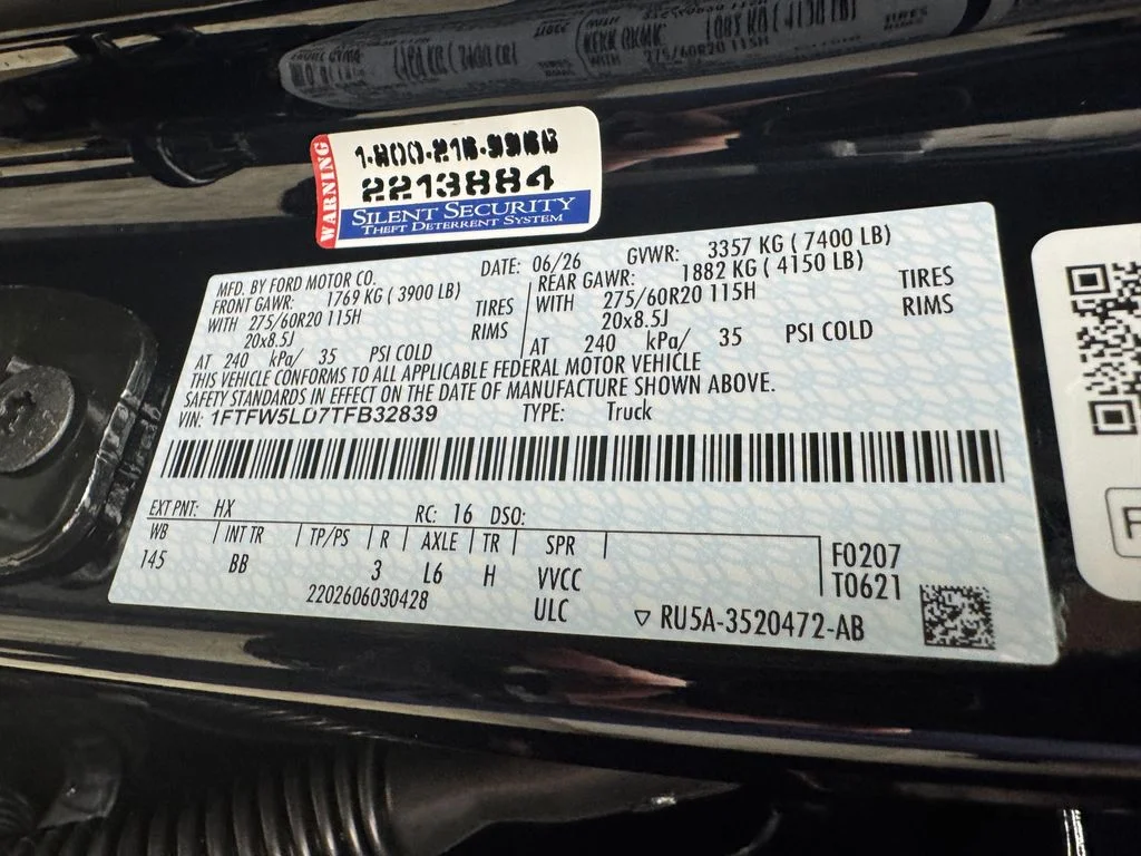 New 2026 Antimatter Blue Metallic Ford Lariat® image 31