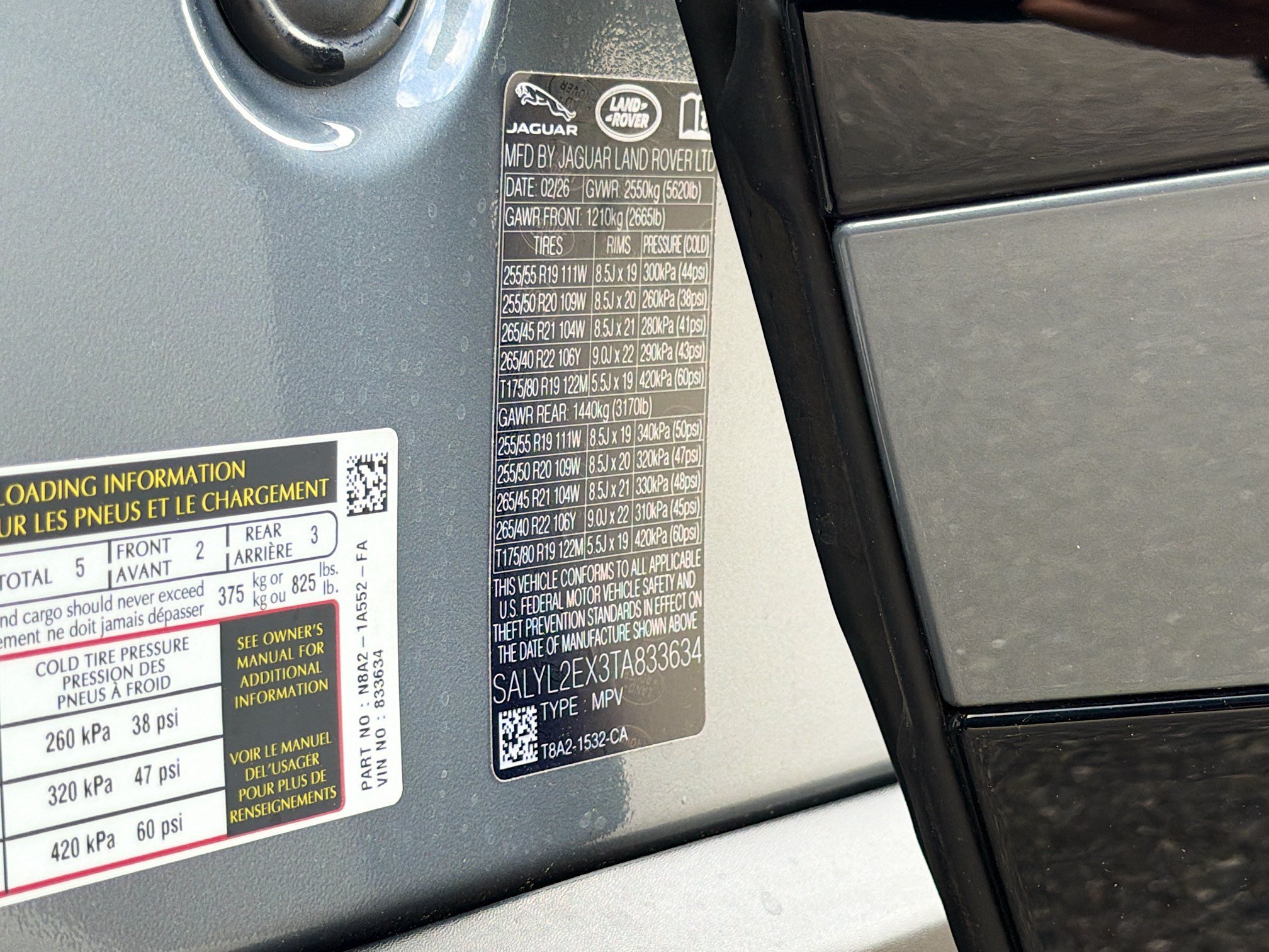 New 2026 Zadar Grey Land Rover Dynamic SE image 42