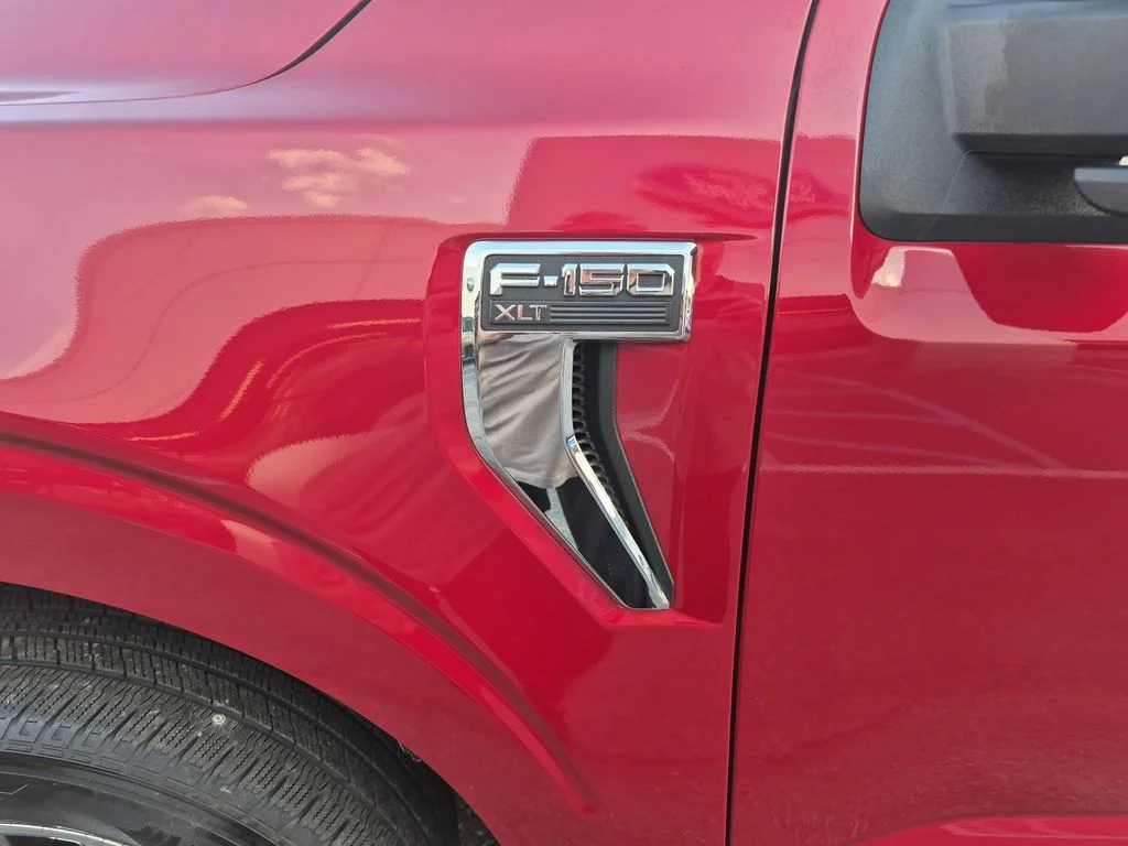 Certified Used 2025 Red Metallic Ford XLT image 9