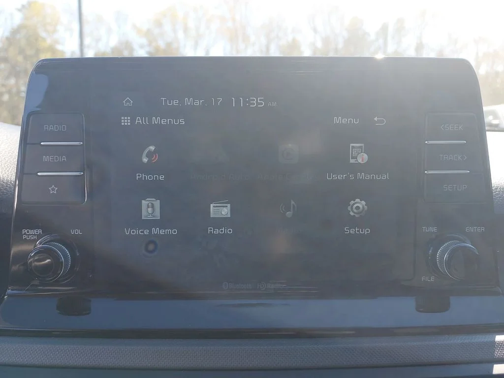 Used 2021 Blue Kia LX image 20