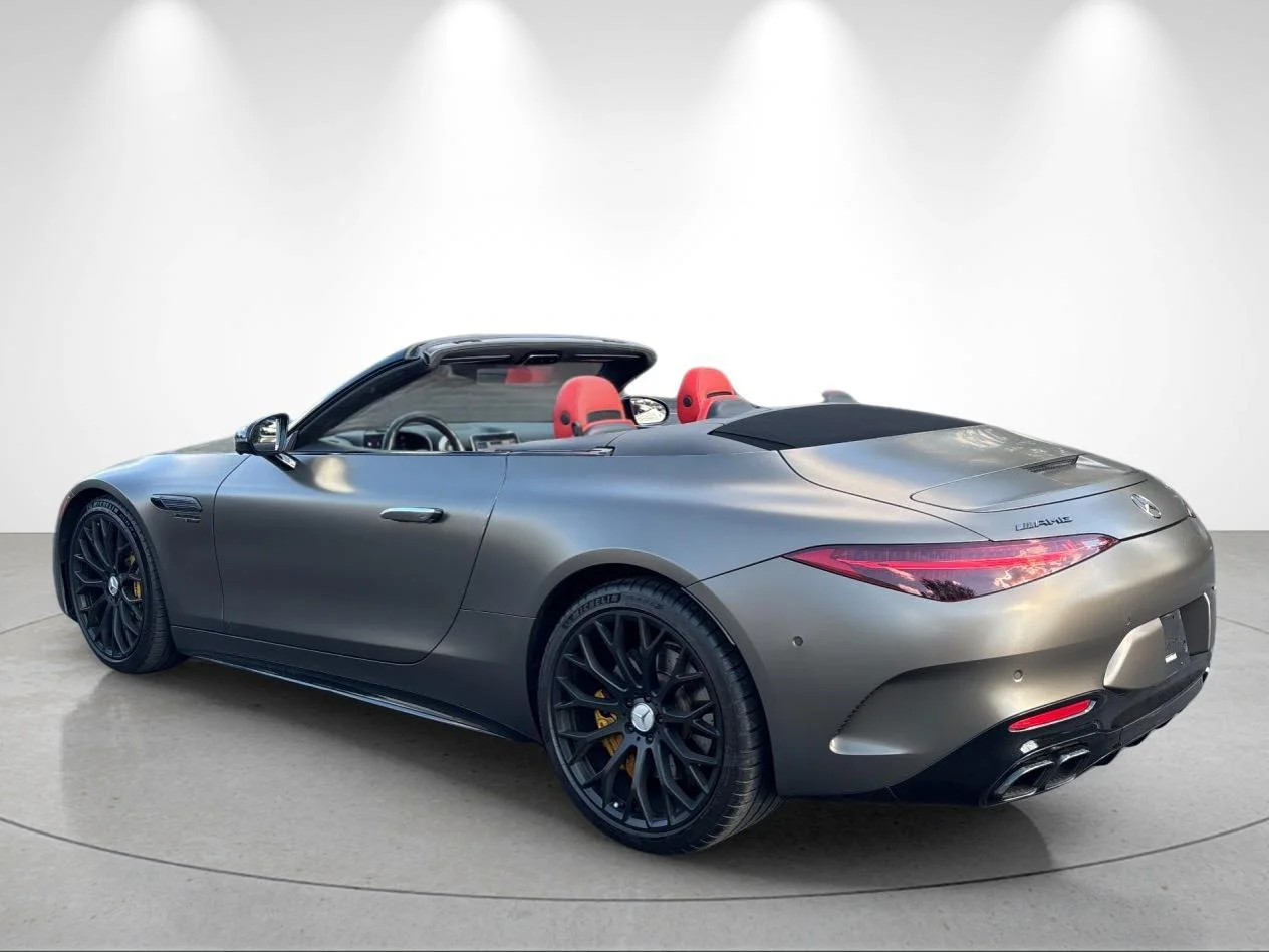 Used 2022 Selenite Grey Metallic Mercedes-Benz AMG® SL 55 image 3