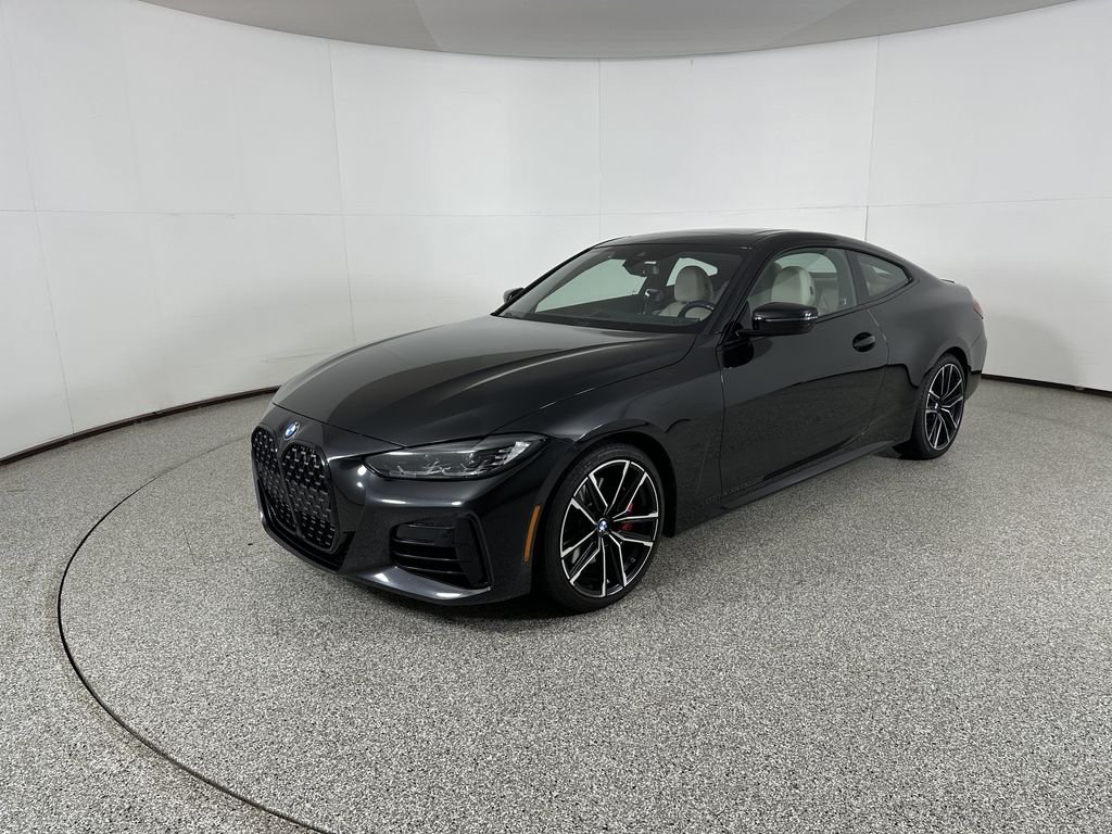 Certified Used 2024 Black Sapphire Metallic BMW M440i xDrive image 1