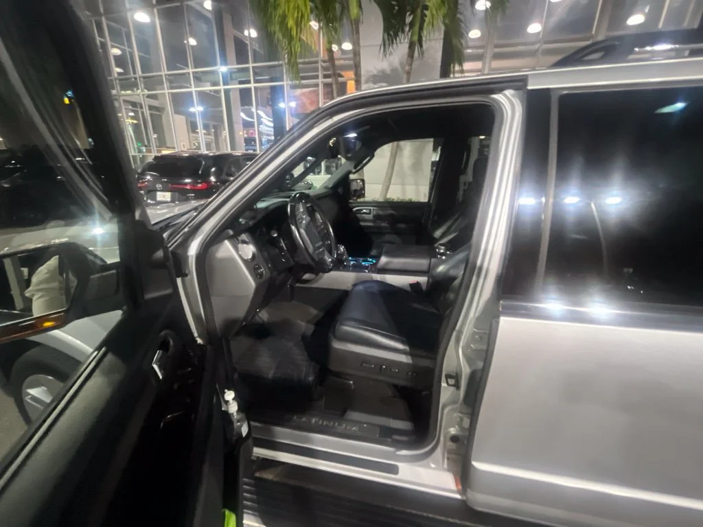 Used 2016 Ingot Silver Ford Platinum image 1