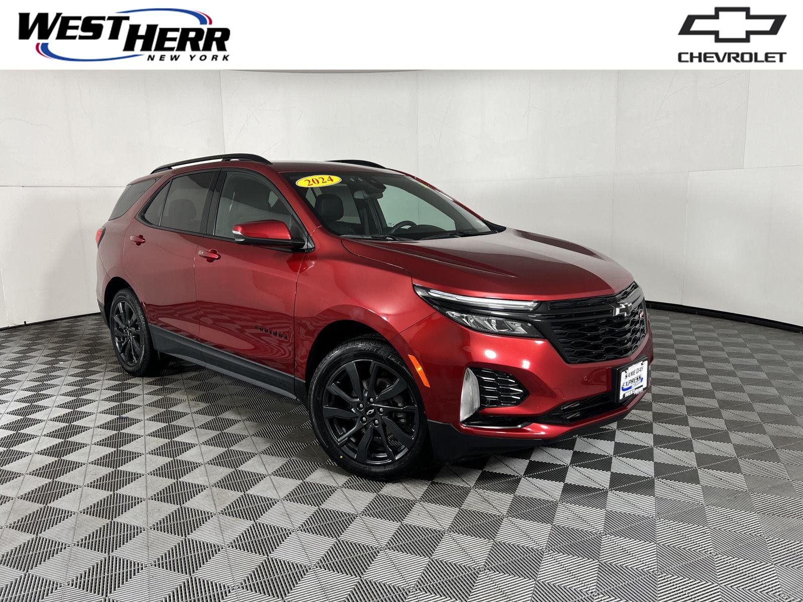 Used 2024 Radiant Red Tintcoat Chevrolet RS image 1