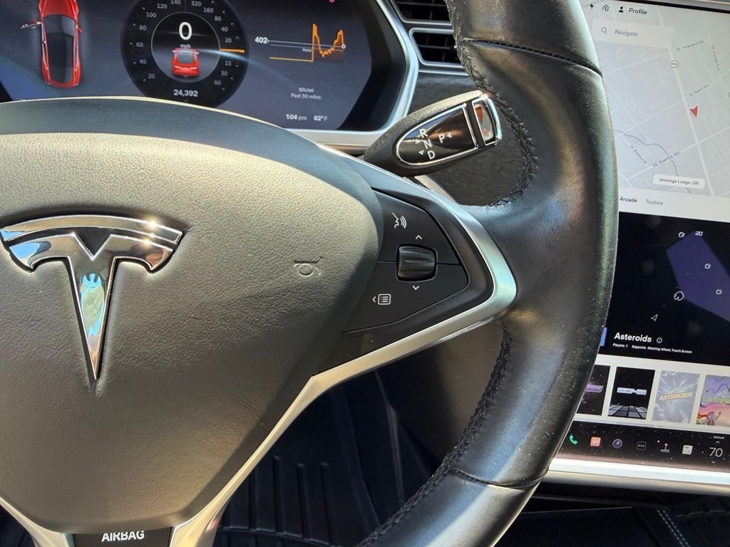 Used 2013 Red Tesla Performance image 17