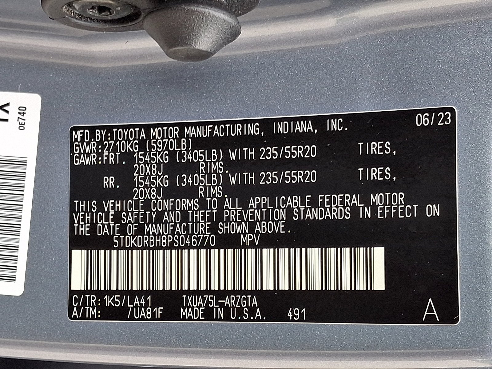 Used 2023 Moon Dust Toyota Platinum image 31